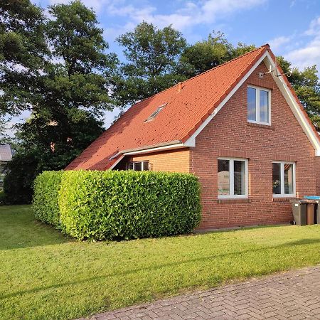 Idyllisches Ferienhaus nähe Badesee Papenburg Exterior foto