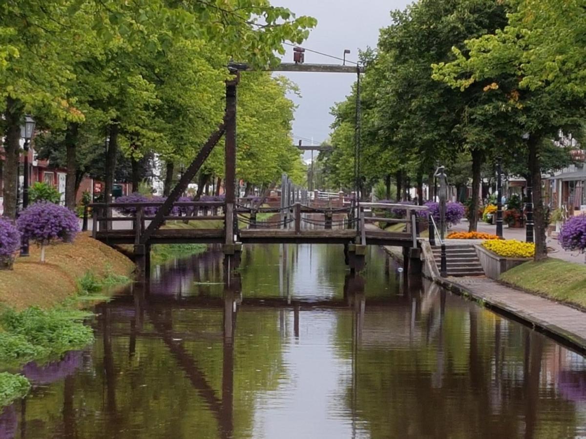 Idyllisches Ferienhaus nähe Badesee Papenburg Exterior foto