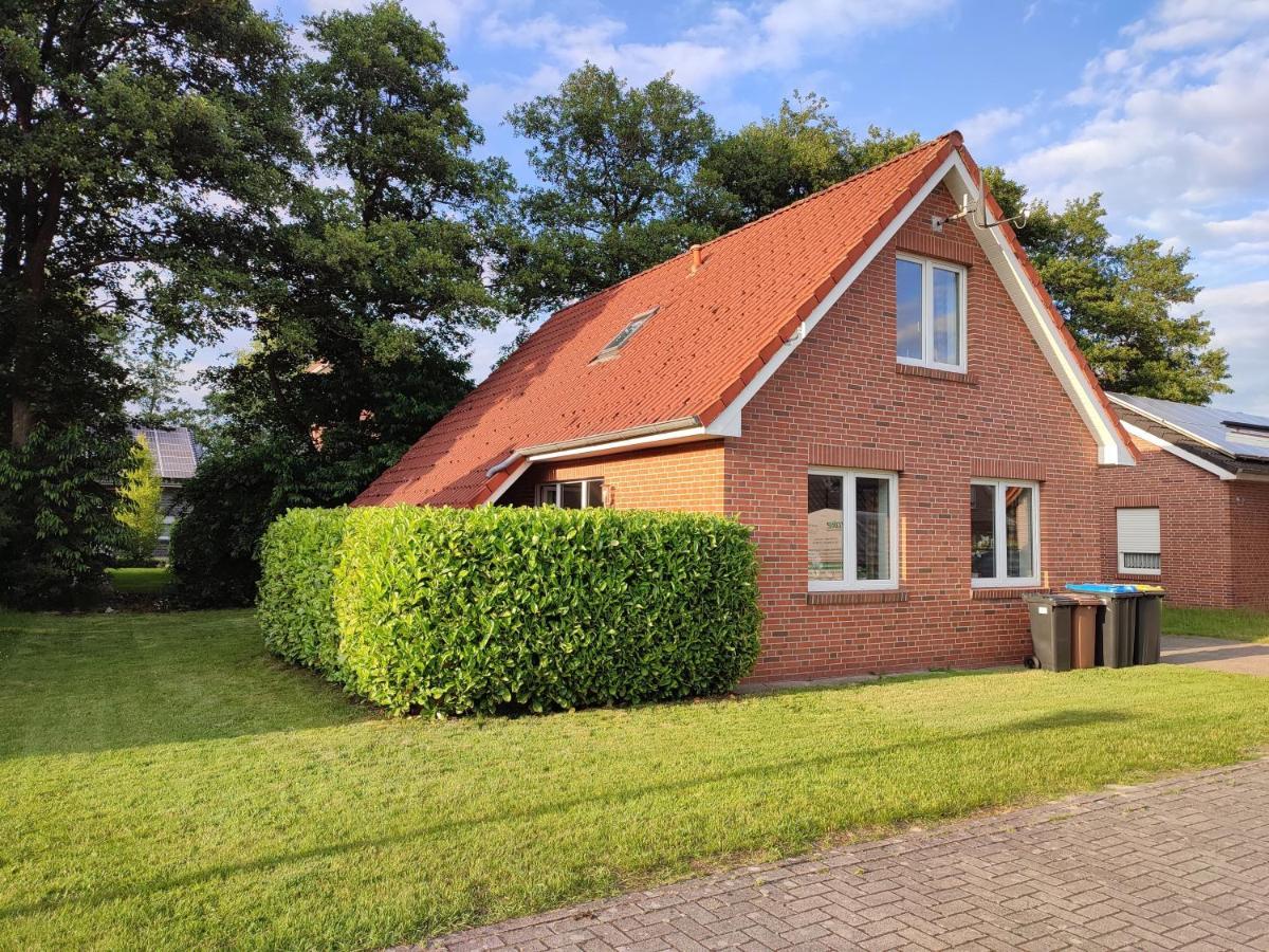 Idyllisches Ferienhaus nähe Badesee Papenburg Exterior foto