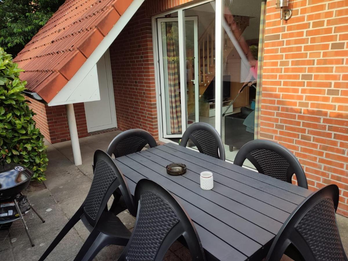 Idyllisches Ferienhaus nähe Badesee Papenburg Exterior foto