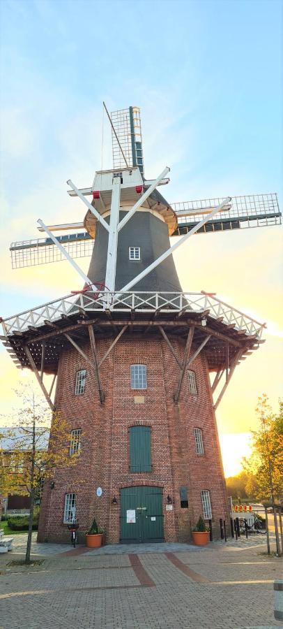 Idyllisches Ferienhaus nähe Badesee Papenburg Exterior foto