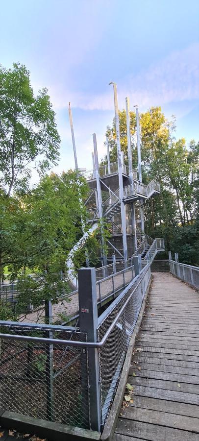 Idyllisches Ferienhaus nähe Badesee Papenburg Exterior foto